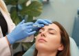Close-up of a Botox treatment at Beauty Solutions Med Spa