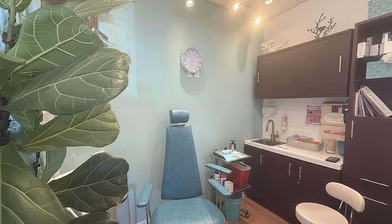 Inside the treatment room at Beauty Solutions Med Spa
