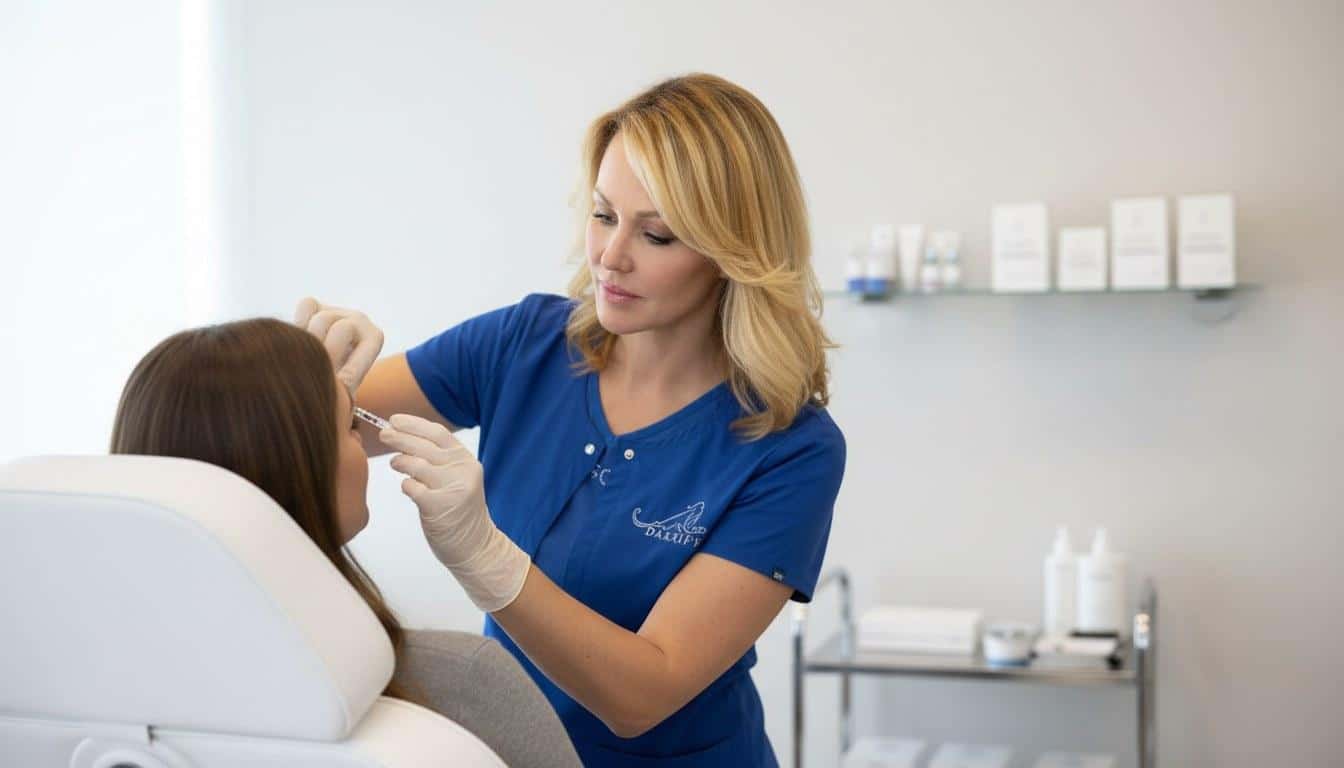 A daxxify treatment at Beauty Solutions Med Spa