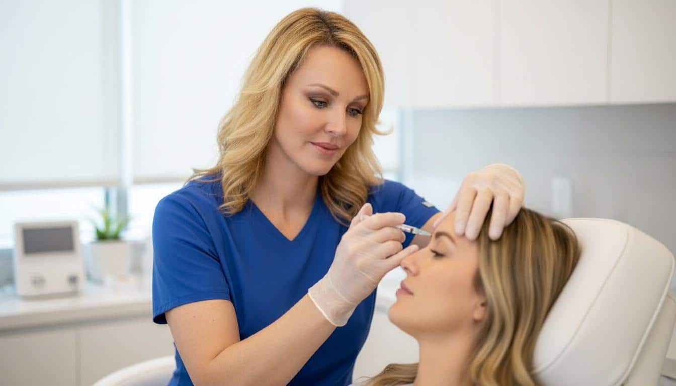 A daxxify treatment at Beauty Solutions Med Spa