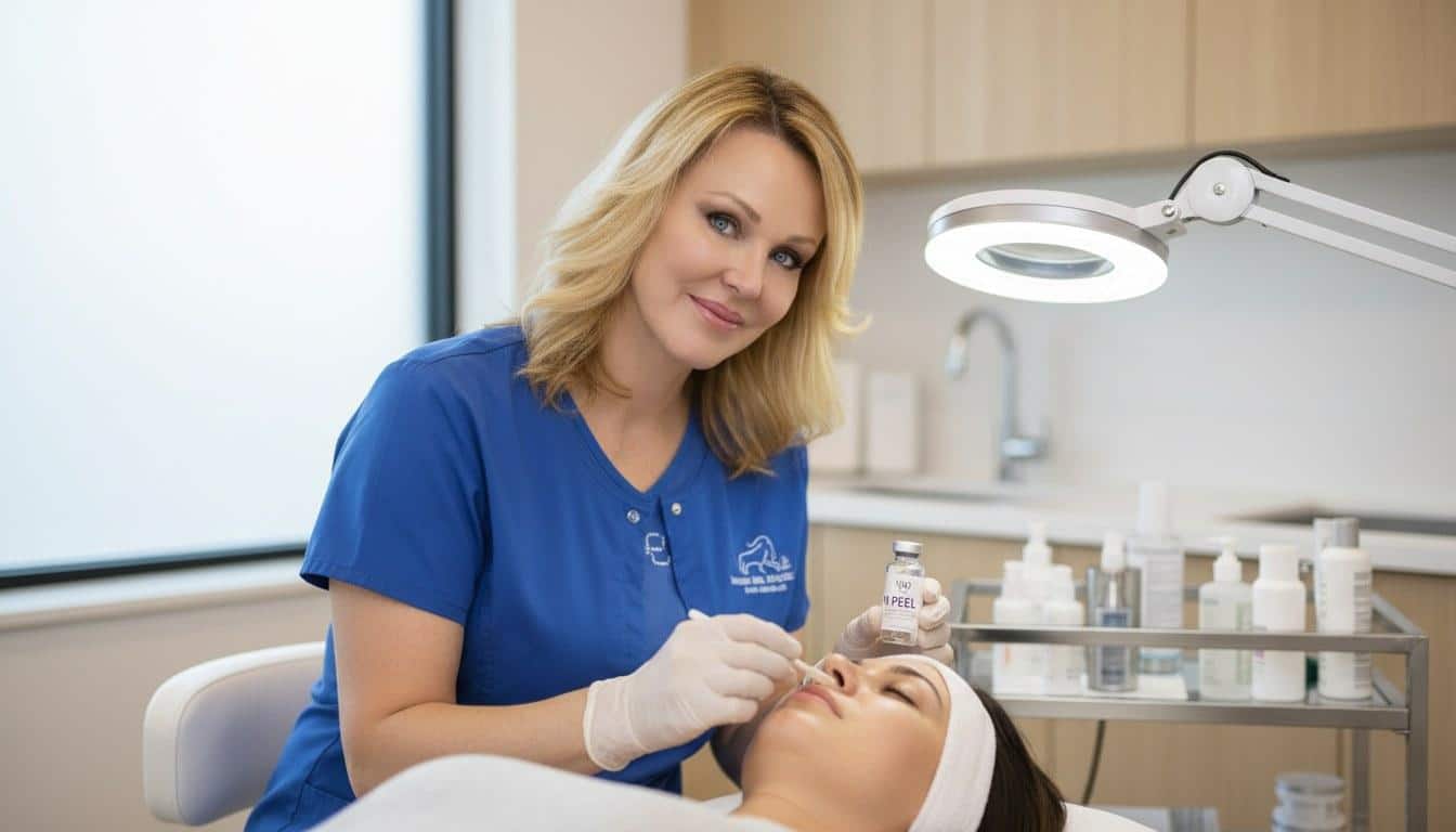 Post-peel skincare kit for VI Peel recovery
