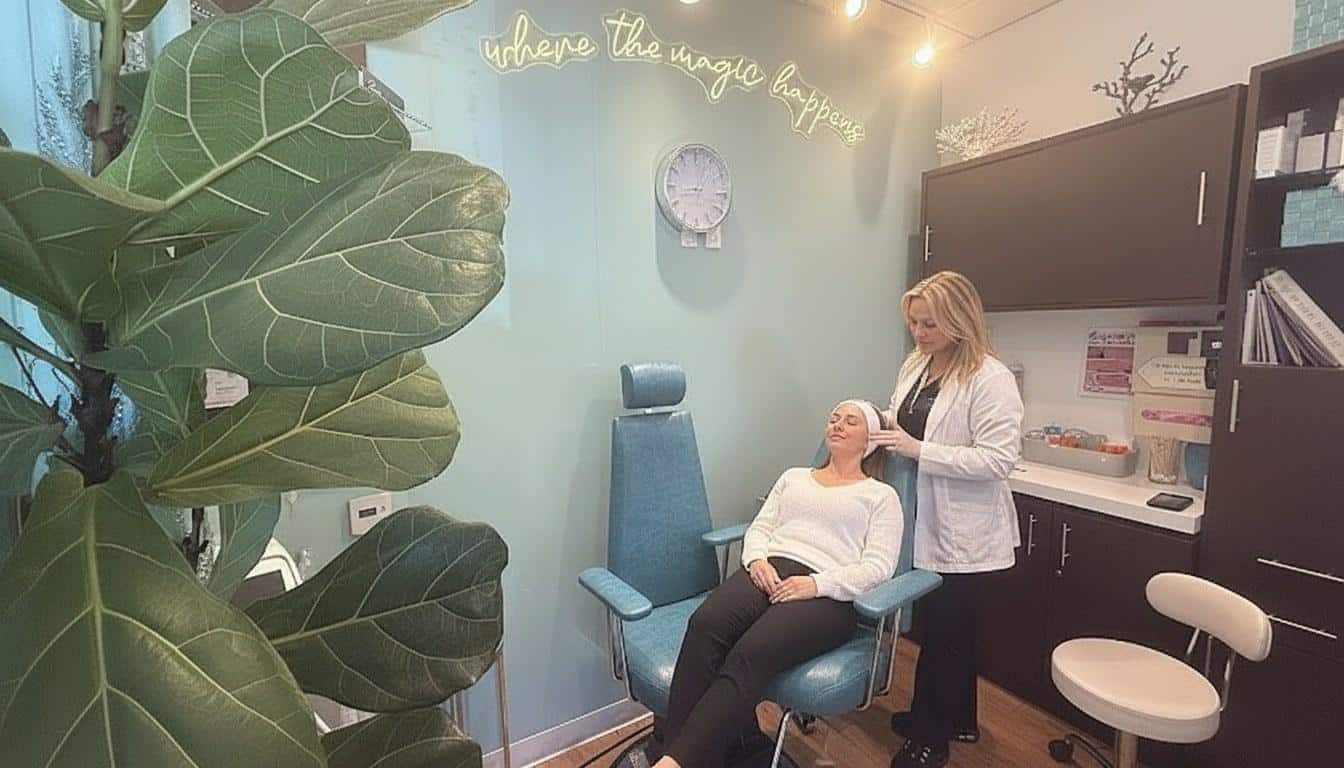 A botox treatment at Beauty Solutions Med Spa