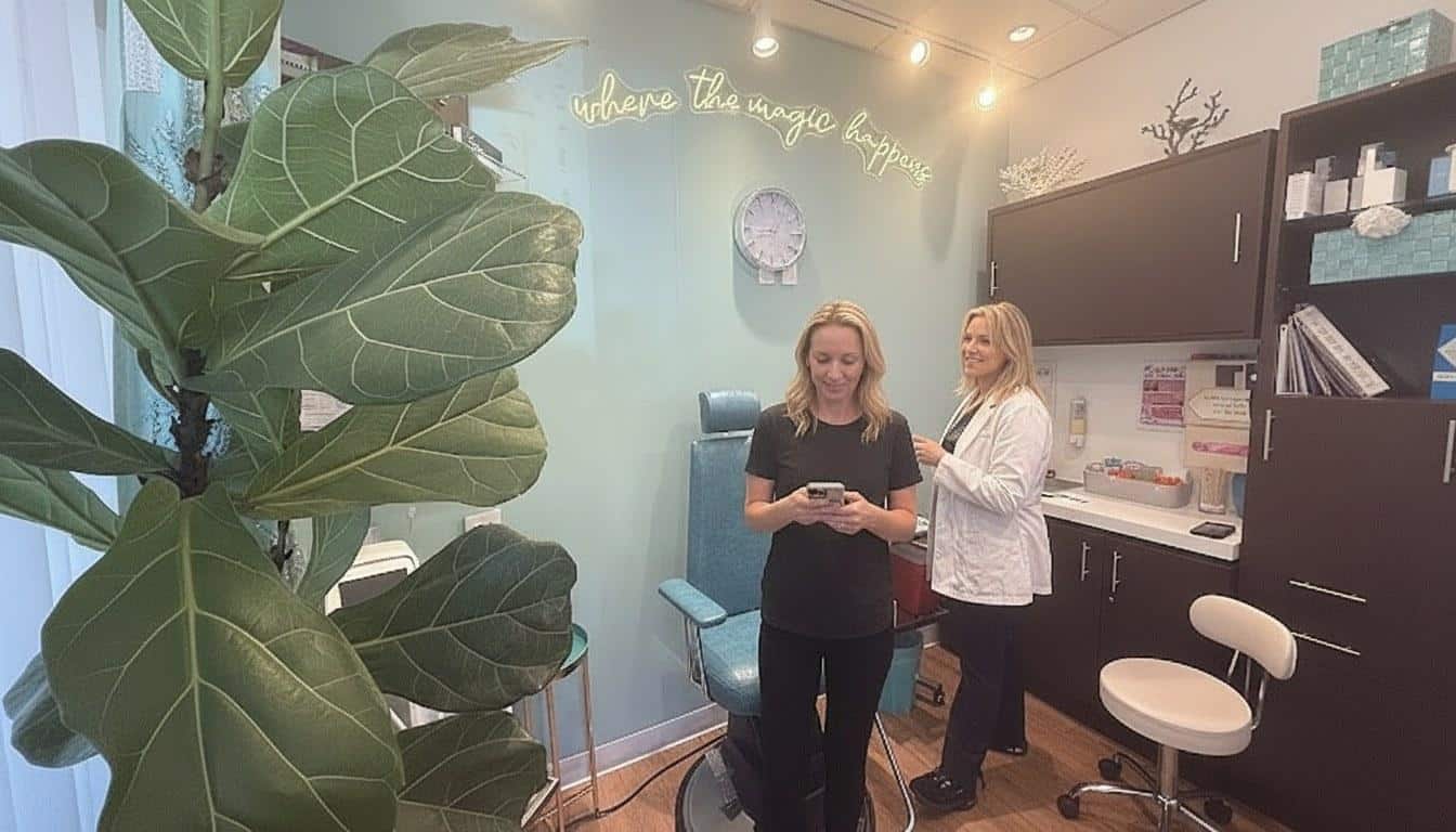 A botox treatment at Beauty Solutions Med Spa