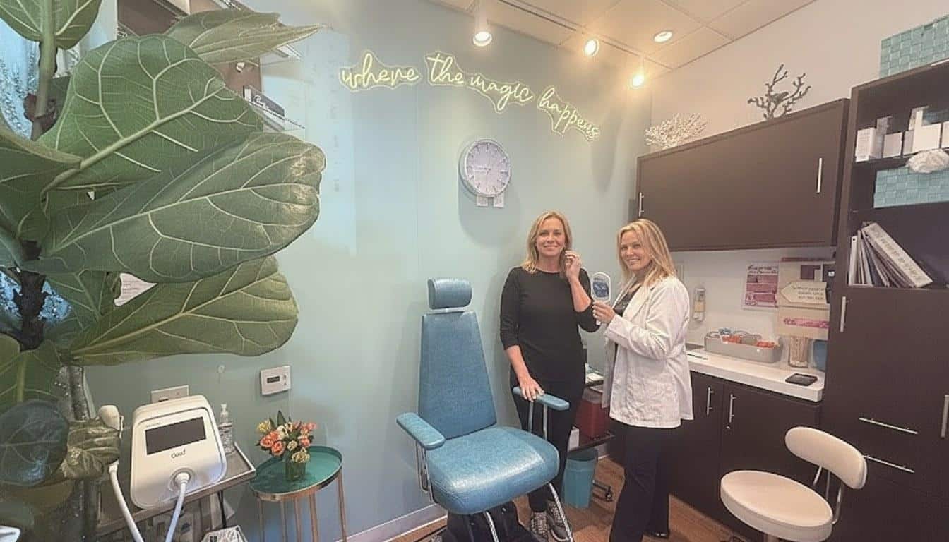 A botox treatment at Beauty Solutions Med Spa