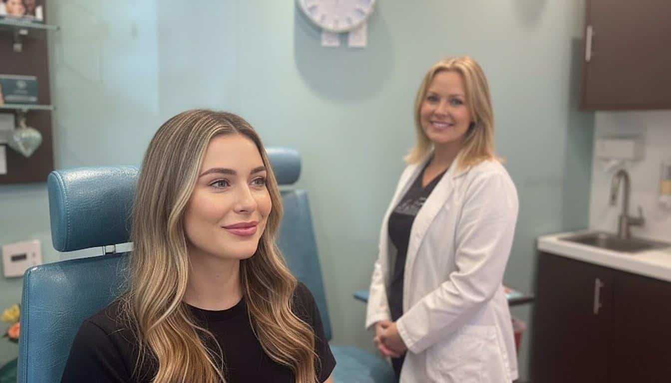 A dermal fillers treatment at Beauty Solutions Med Spa
