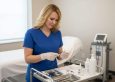 A treatment at Beauty Solutions Med Spa