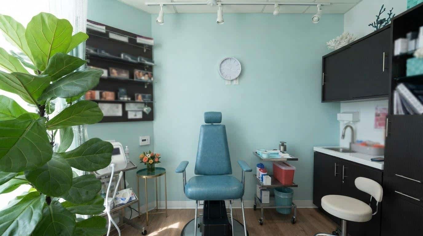 A botox treatment at Beauty Solutions Med Spa
